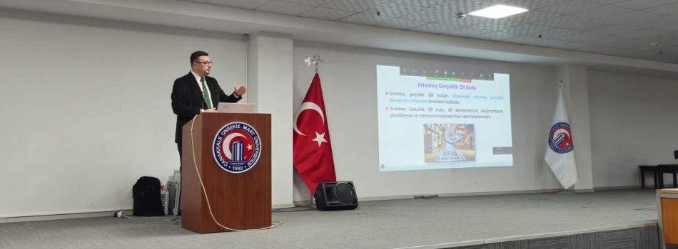 Erasmus+ Proje Konferansında Eğitimde Artırılmış Gerçeklik Temelli Örnekler Çalıştayı