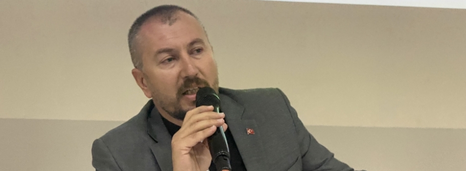 2022-2023 Akademik Yılı Gıda İşleme Bölümü Açılış Dersi Ezine GİOSB Müdürü Alper ALTINOK Tarafından Verild