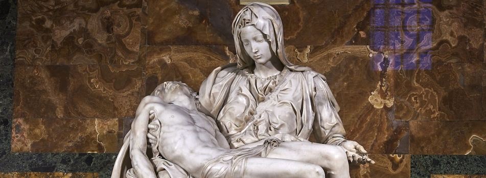 Michelangelo's Pietà, St Peter's Basilica (1498–99)