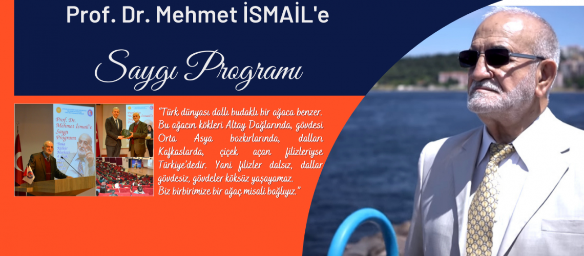 Prof. Dr. Mehmet İSMAİL'e Saygı  Programı