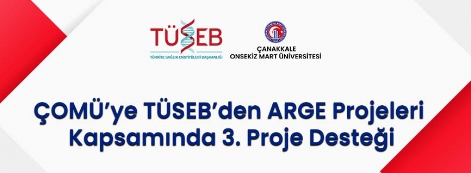 TÜSEB B grubu ARGE Projeleri Kapsamında Proje Desteği