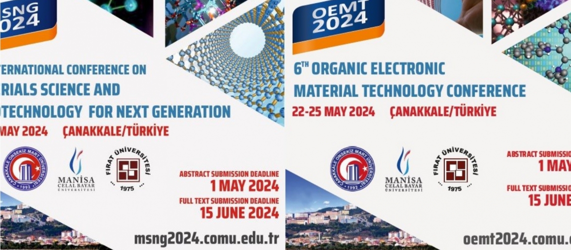 11th International Conference on Materials Science and Nanotechnology for Next Generation (MSNG2024) ve 6th Organic Electronic Material Technology Con