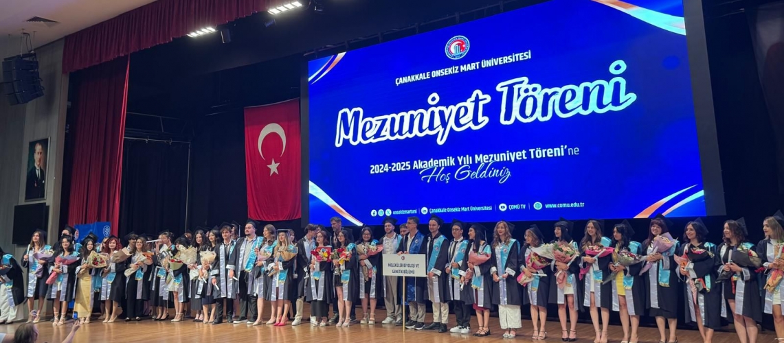 Fen Fakültesi 2025 Mezunları Coşkuyla Uğurlandı