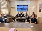 ÇOMÜ Heyeti Gelibolu Belediye Başkanı Dr. Ali Kamil Soyuak'ı Ziyaret Etti.