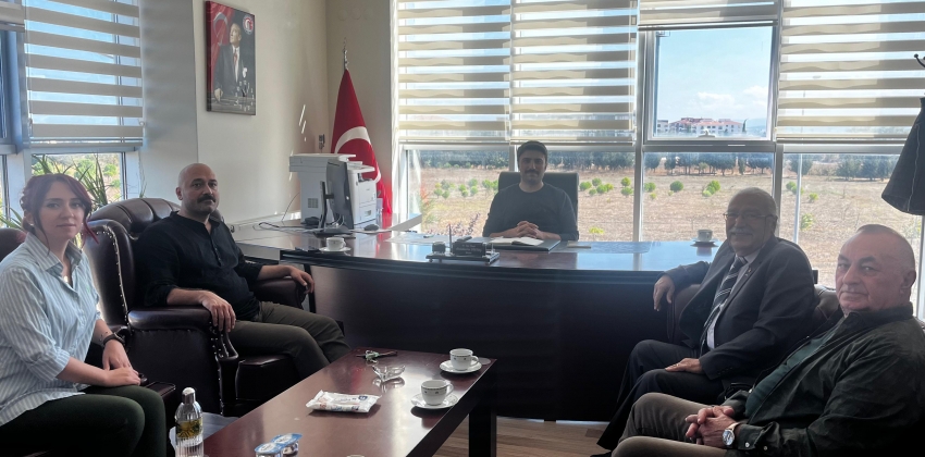 Gelibolu Müzik ve Folklor Kültür Derneği temsilcileri Meslek Yüksekokulumuzu ziyaret etti