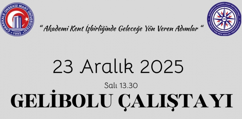 Gelibolu Çalıştayı