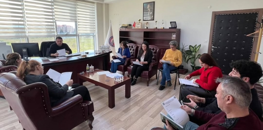 BÖLÜM BAŞKANLARI TOPLANTISI GERÇEKLEŞTİRİLDİ