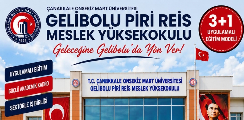 Gelibolu Piri Reis Meslek Yüksekokulu Hakkında Bilgiler!