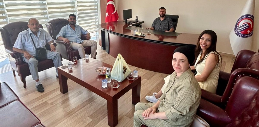 Gelibolulu Hemşehrilerimizden Yüksekokulumuza Ziyaret
