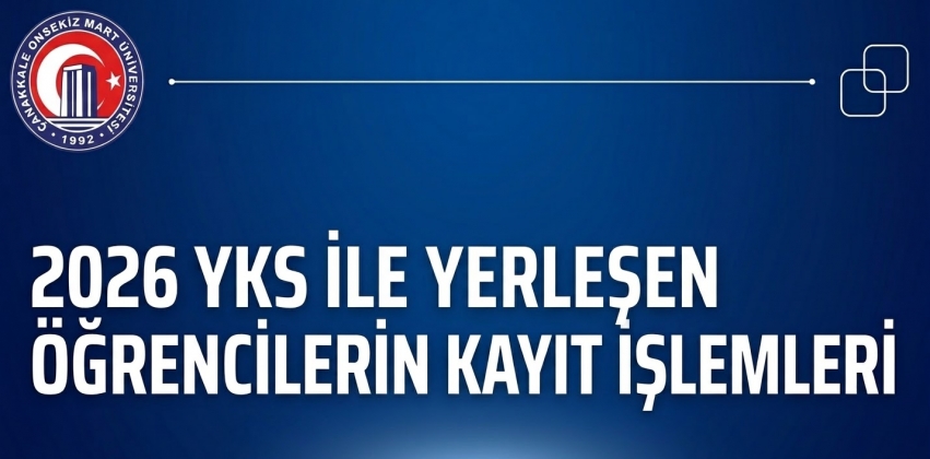 İlk Kayıt İşlemleri (E-Kayıt)