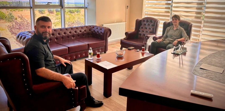 Gelibolu MHP İlçe Sekreteri Seda Aktan’dan Yüksekokulumuza Ziyaret