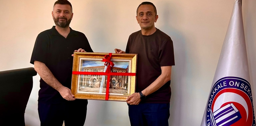 Gelibolu Halk Eğitimi Merkezi Müdürü Sever’den Meslek Yüksekokulumuza Ziyaret