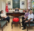 Gökçeada Meslek Yüksekokulu Yönetimi Kaymakam Osman ACAR’a Hayırlı Olsun Ziyaretinde Bulundu