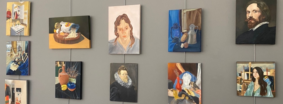 Resim Bölümü B Şubesi Yıl Sonu Sergisi 