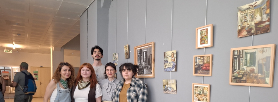 Resim Bölümü B Şubesi Yıl Sonu Sergisi 