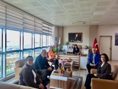 Gökçeada Uygulamalı Bilimler Yüksekokulu Müdürü Fakültemizi Ziyaret Etti
