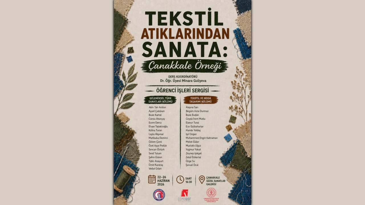 Tekstil Atıklarından Sanata: Çanakkale Örneği