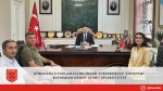 Gökçeada Uygulamalı Bilimler Yüksekokulu Yönetimi Kaymakam Osman Acar’ı Ziyaret Etti