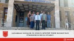 Çanakkale Gençlik ve Spor İl Müdürü Ömer Kalkan’dan Yüksekokulumuza Ziyaret