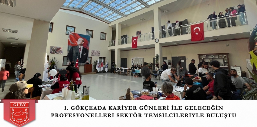 1 Gökçeada Kariyer Günleri ile Geleceğin Profesyonelleri ve Sektör Temsilcileri Buluştu.