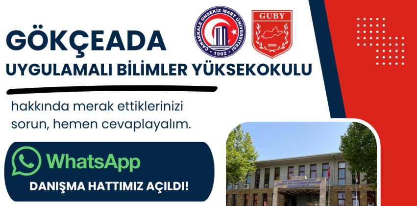 Yüksekokulumuzda WhatsApp Aday Öğrenci Danışma Hattı Açıldı