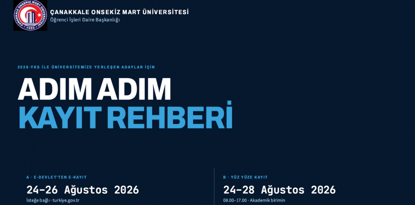 2026 YKS İLE YERLEŞEN ÖĞRENCİLERİN KAYIT İŞLEMLERİ
