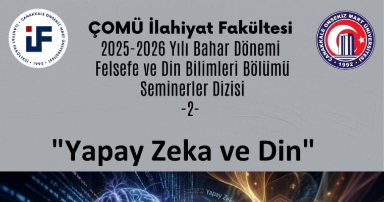 Felsefe ve Din Bilimleri Bölümü Seminerler Dizisi - 2