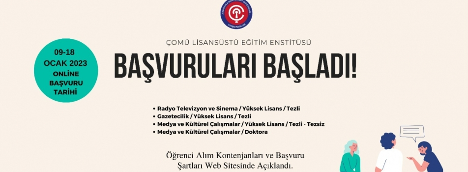 ÇOMÜ Lisansüstü Eğitim Enstitüsü Başvuruları Başladı
