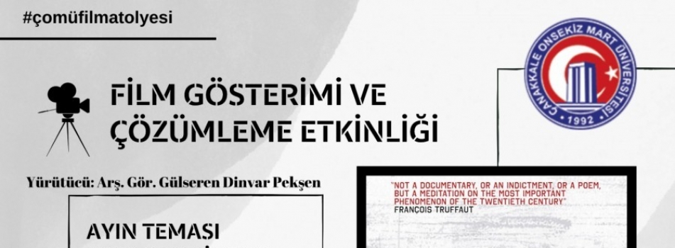 Film Gösterimi ve Çözümleme Etkinliği