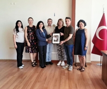 Güzel Sanatlar Fakültesinden İletişim Fakültesine Ziyaret