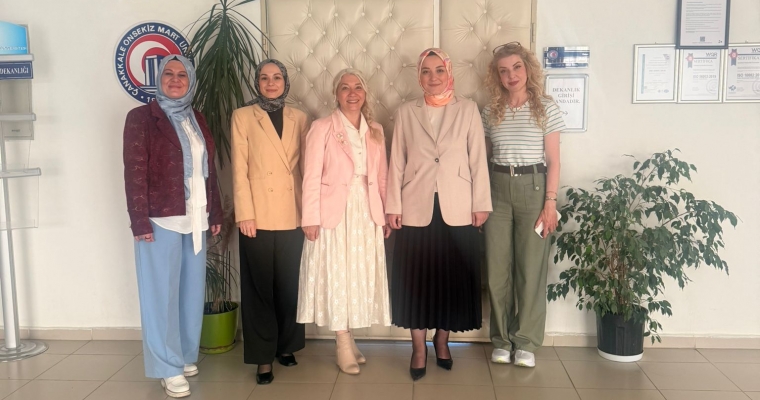 KADEM Çanakkale Temsilcileri Dekanlığımıza Ziyaret Gerçekleştirdi