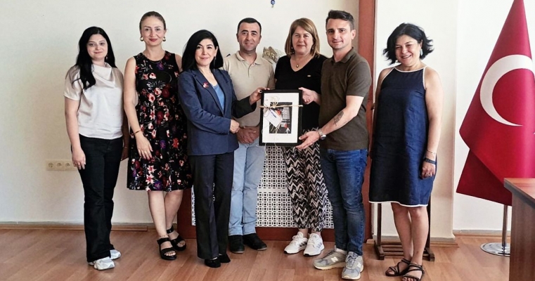 Güzel Sanatlar Fakültesinden İletişim Fakültesine Ziyaret
