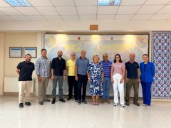 Bulgaristan Plovdiv Gıda Teknolojisi Üniversitesi Uluslararası İlişkiler Sorumlusu Hafize FİDAN eşliğindeki heyet Üniversitemiz'e Ersamus kapsamında ziyarette bulundu.