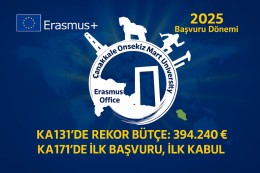 Erasmus Birimimizden 2025 Başvuru Döneminde Çifte Başarı!