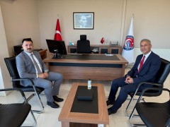 Çanakkale Ayvacık Kaymakamı Dekanımızı Ziyaret Etti