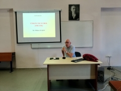 "Türkiye'de Futbol (1908-1938)" adlı konferans gerçekleştirildi.