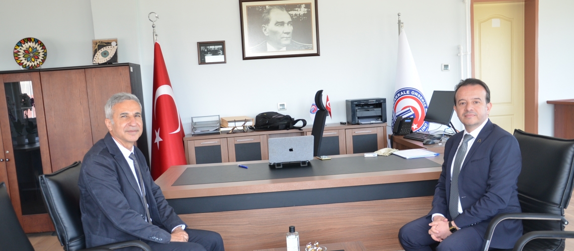 Troya Müze Müdürü'nden Dekanımıza Ziyaret