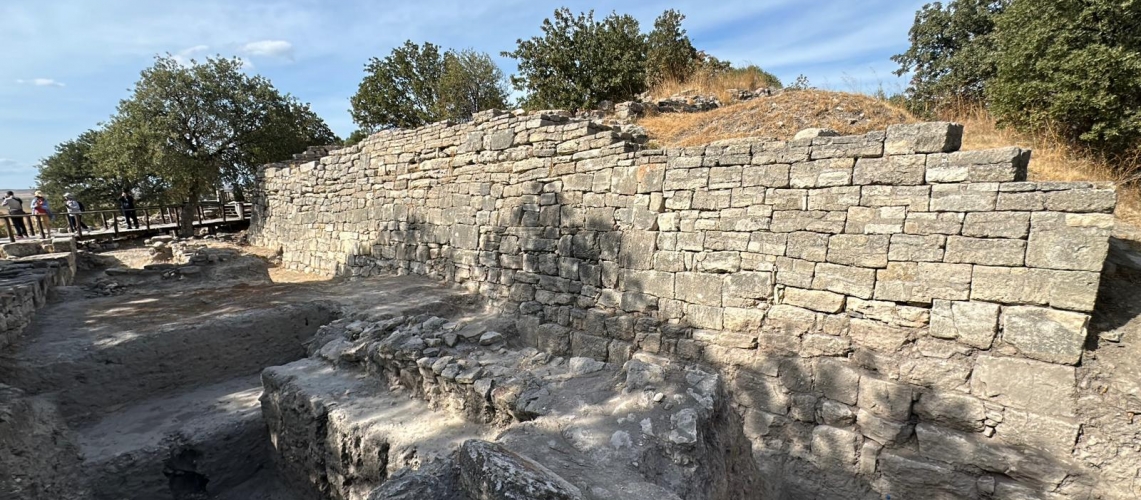 Troya Kazılarında 4 Bin 500 Yıllık Altın Broş ve Nadir Bir Yeşim Taşı Bulundu