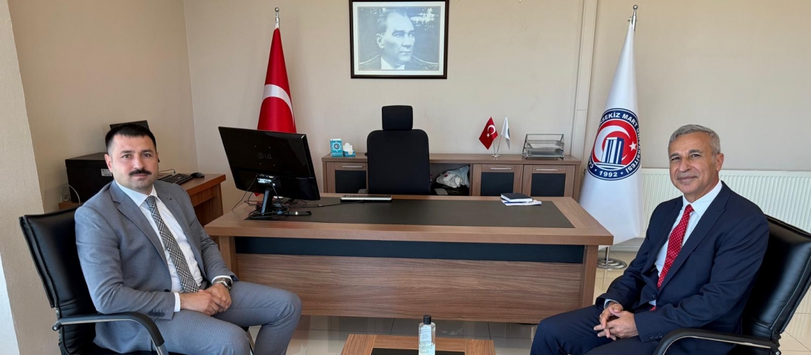 Çanakkale Ayvacık Kaymakamı Dekanımızı Ziyaret Etti