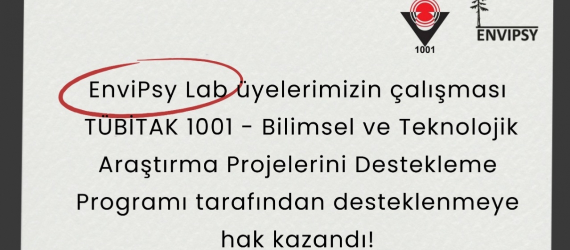 Psikoloji Bölümünden TÜBİTAK 1001 Başarısı