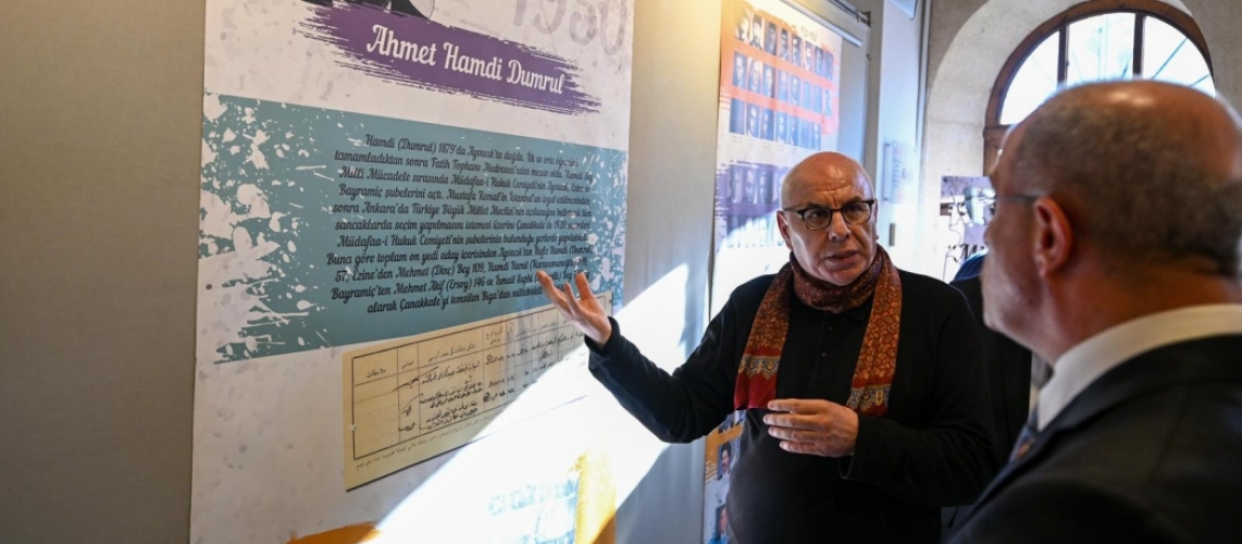 Öğretim Üyemiz Dr. Öğr. Üyesi Mithat Atabay’ın Küratörlüğündeki Serginin Açılışı Kent Müzesinde Yapıldı