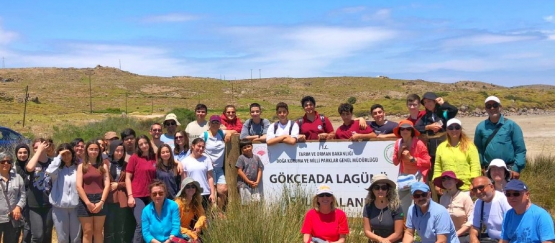 Prof. Dr. Onur Özbek Participated in the 'Improving Environmental Awareness and Gökçeada Salt Lake' Workshop