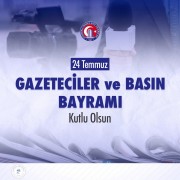 Rektör Prof. Dr. R. Cüneyt Erenoğlu'nun 24 Temmuz Gazeteciler ve Basın Bayramı Mesajı
