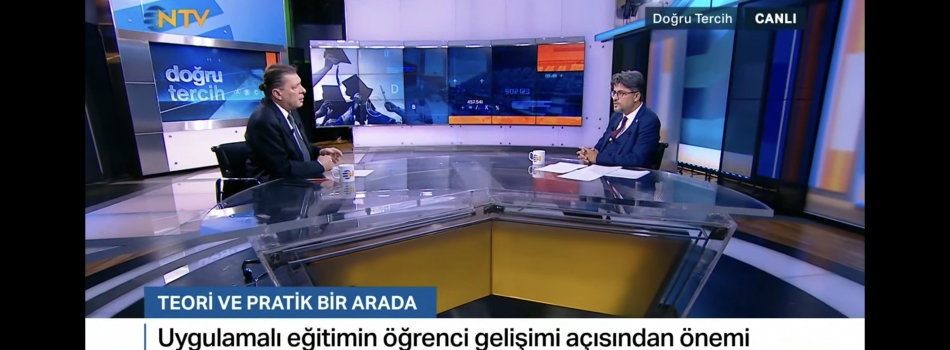 ÇOMÜ Rektörü Prof. Erenoğlu NTV’ye Konuk Oldu