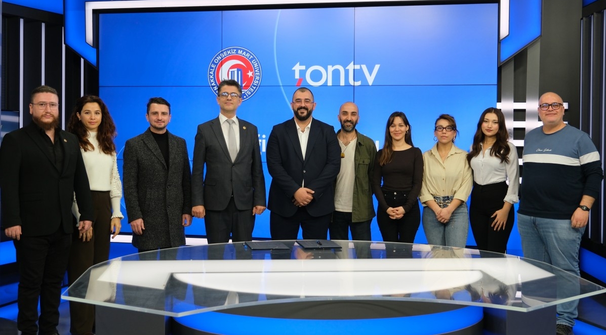 ÇOMÜ ile TON TV Arasında İş Birliği Protokolü İmzalandı