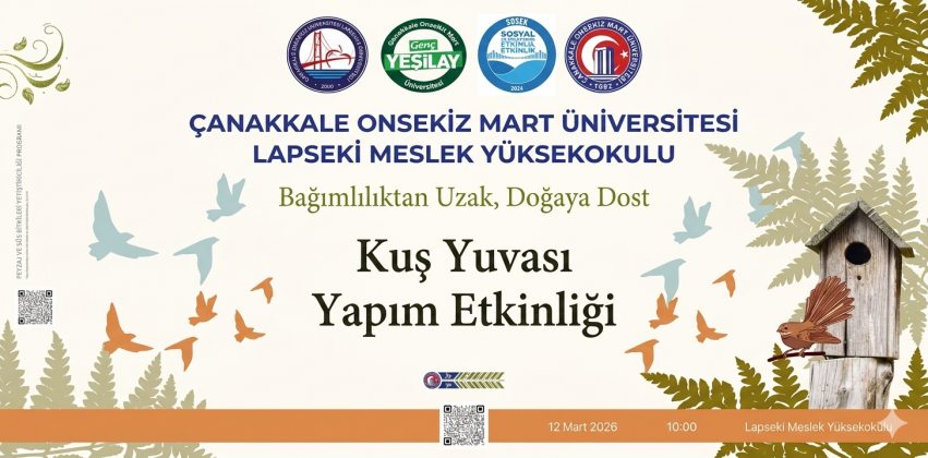 Kuş Yuvası Yapım Etkinliği