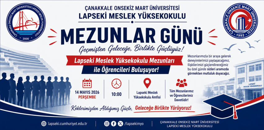 Mezunlarla Öğrencilerimizle buluşuyoruz.