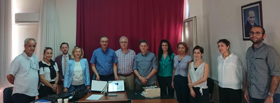 rof. Dr. Pedro Arcos Gonzalez, from the Erasmus Mundus Joint Master Degree in Public Health in Disasters (EMJMDPHID), visited to Canakkale Onsekiz Mar