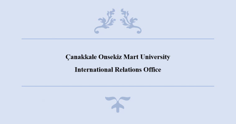 Çanakkale Onsekiz Mart University  International Relations Office