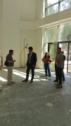 Rektörümüz ve Dekanımız Yeni Fakülte Binamızı Gezdi